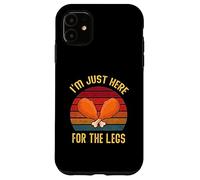 Retro I'm Just Here For The Legs T-shirt divertente per uomo donna Custodia per iPhone 11