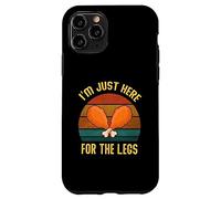 Retro I'm Just Here For The Legs T-shirt divertente per uomo donna Custodia per iPhone 11 Pro