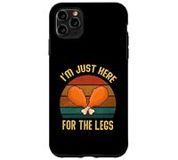 Retro I'm Just Here For The Legs T-shirt divertente per uomo donna Custodia per iPhone 11 Pro Max
