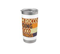 Retro I'm ROCCO Doing ROCCO Things divertente scherzo di compleanno Bicchiere termico in acciaio inox doppia parete