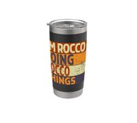 Retro I'm ROCCO Doing ROCCO Things divertente scherzo di compleanno Bicchiere termico in acciaio inox doppia parete