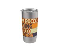 Retro I'm ROCCO Doing ROCCO Things divertente scherzo di compleanno Bicchiere termico in acciaio inox doppia parete