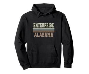 retrò Impresa Alabama Felpa con Cappuccio