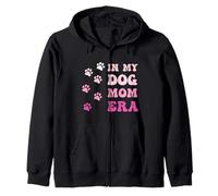 Retro In My Dog Mom Era Cute Pet Puppy Dog Mamma Festa della Mamma Felpa con Cappuccio