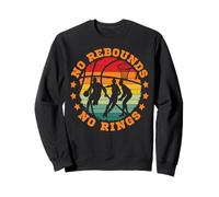 Retro Inspirational Basketball Game Day Shirt per Ragazzi Giovani Felpa