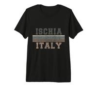Retro Ischia Italia Maglietta Premium