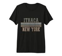 Retro Itaca New York Maglietta Premium