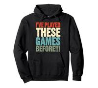 Retro I've Played These Games Before Funny Quote Felpa con Cappuccio