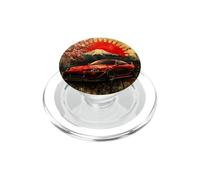 Retro JDM Drift Race Car Sakura Blossom Alba Arte giapponese PopSockets PopGrip per MagSafe