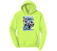 RETRO KINGS BARRY ANNI 90 DETROIT ANTINFORTUNISTICHE VERDE Felpa con cappuccio