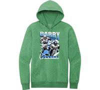RETRO KINGS BARRY ANNI 90 DETROIT HEATHER VERDE Felpa con cappuccio