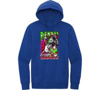 RETRO KINGS IL VERME Anni 90 PROFONDA REALE Felpa con cappuccio SMALL-4XLARGE