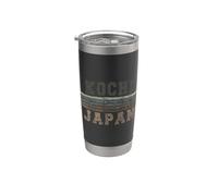 Retro Kochi Giappone Bicchiere termico in acciaio inox doppia parete