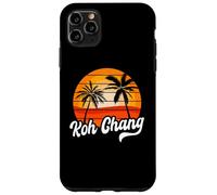 Retro Koh Chang Tramonto Palme Vintage Travel Design Custodia per iPhone 11 Pro Max