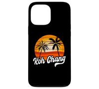 Retro Koh Chang Tramonto Palme Vintage Travel Design Custodia per iPhone 13 Pro Max