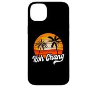 Retro Koh Chang Tramonto Palme Vintage Travel Design Custodia per iPhone 14 Plus