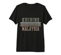Retro Kuching Malesia Maglietta Premium