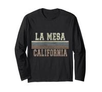 Retro La Mesa California Maglia a Manica