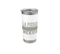Retro La Piedad Messico Bicchiere termico in acciaio inox doppia parete