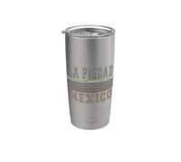 Retro La Piedad Messico Bicchiere termico in acciaio inox doppia parete