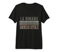 Retro La Romana Repubblica Dominicana Maglietta Premium