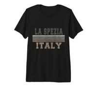 Retro La Spezia Italia Maglietta Premium