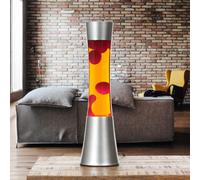 Licht-Erlebnisse Lavalamp Sandro lampada a lava originale e vivace con effetto magma rosso arancione lampadina 39 cm G9 incl. ideale per camera da letto, soggiorno
