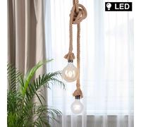 Retro LED Lampadario Da Soffitto Soggiorno Vintage FILAMENT [EEK: E]