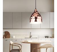 Retrò LED Soffitto Appesa Illuminazione Soggiorno Pendolo Martello Colpo Ottica