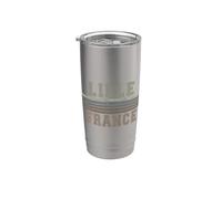 Retro Lille Francia Bicchiere termico in acciaio inox doppia parete