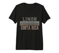 Retro Limon Costa Rica Maglietta Premium
