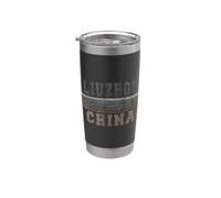 Retro Liuzhou Cina Bicchiere termico in acciaio inox doppia parete