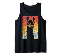 Retro Llama - Occhiali da Sole Spirit Animal Lover per Uomini, Donne, Bambini Canotta