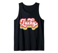Retro Lucky Vintage St Patricks Day Irish Shamrock Tshirts Canotta