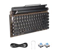 Retro Macchina da Scrivere Tastiera Tastiere Meccaniche Bluetooth Fil1075