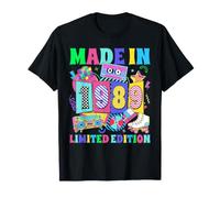 Retro Made in 1989 Edizione Limitata 80s 90s Tema Uomo Donna Maglietta