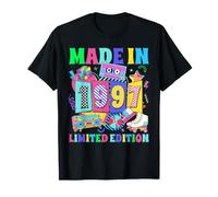 Retro Made in 1997 Edizione Limitata 80s 90s Tema Uomo Donna Maglietta