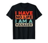 Retro Manager Leadership Organizzazione - Vintage Manager Maglietta