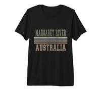 retrò Margaret River Australia Maglietta Premium