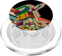 Retro Master Builder Dabbing Blocks Bricks Funny Toy Builder PopSockets PopGrip per MagSafe