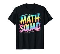 Retro Math Squad I Teach Counting Crew Teacher Think Geek Maglietta
