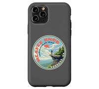 Retro McAfee Knob Appalachian Trail Roanoke Hiking Custodia per iPhone 11 Pro