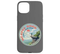 Retro McAfee Knob Appalachian Trail Roanoke Hiking Custodia per iPhone 15 Plus
