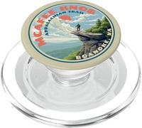 Retro McAfee Knob Appalachian Trail Roanoke Hiking PopSockets PopGrip per MagSafe
