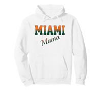 Retro Miami Mama Vintage Design Classic Cute Miami Mama Felpa con Cappuccio