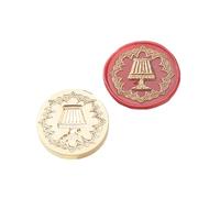 Retro modello cera Seal Stamp Head Metal Cera Timbro per biglietto di San Valentino biglietto di auguri di compleanno busta