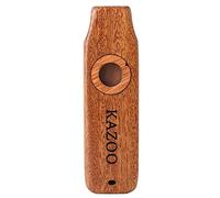 Retro mogano kazoo flauto strumento musicale accompagnare armonicona bocca strumento musicale legno legno per bambini adulti
