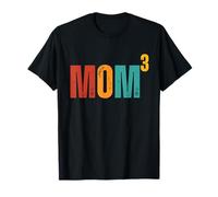 Retro Mom 3 Third Time Mom Vintage Style Maglietta