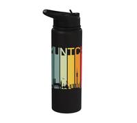 retro, monaco, orizzonte, germania, vendemmia, Stainless Steel Insulated Water Bottle