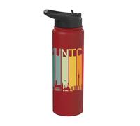 retro, monaco, orizzonte, germania, vendemmia, Stainless Steel Insulated Water Bottle